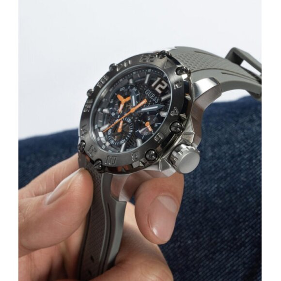 Gray Multifunction Sport Watch